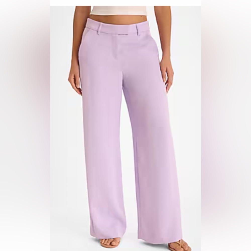Express Lavender Wide-Leg Women's Pants